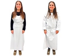 Disposable and washable robes Disposable and washable robes